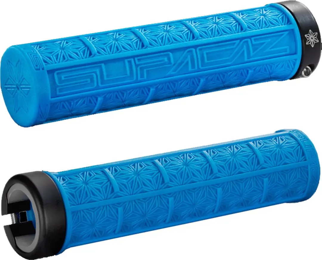 SUPACAZ Grizips Handvatten MTB Lock-on Blauw