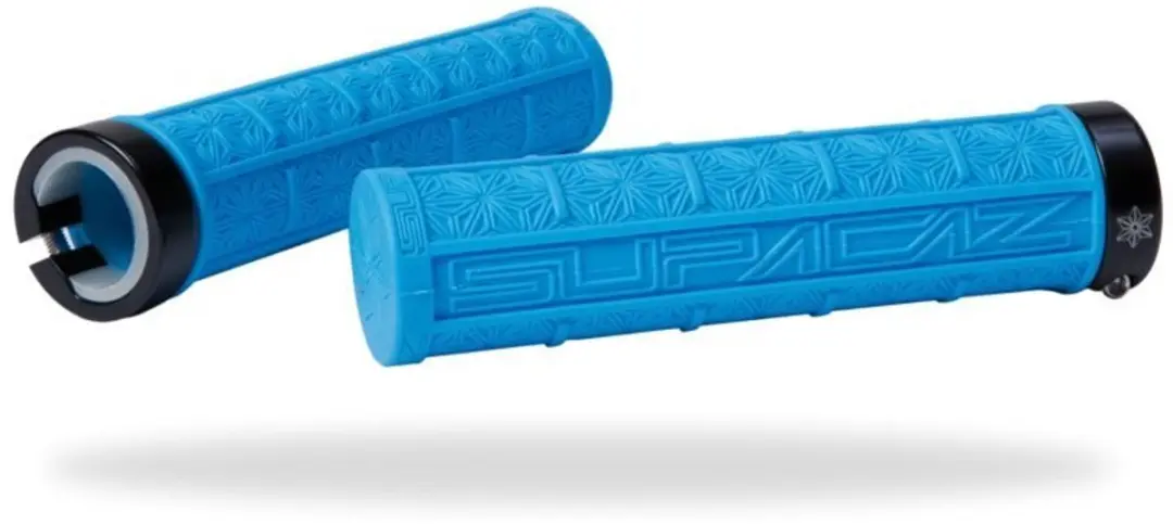 SUPACAZ Grizips Handvatten MTB Lock-on Blauw - afbeelding 2 van 2