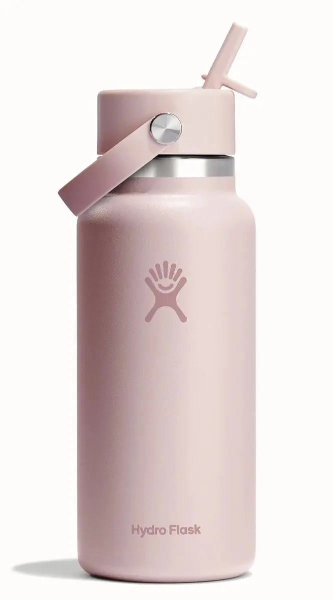Hydro Flask Wide Mouth Flex Straw Cap 946ml Roze
