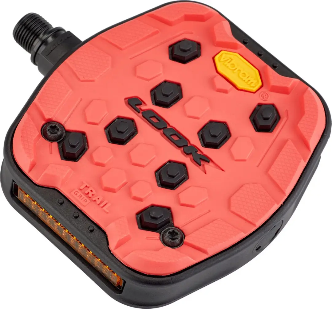 Look Trail Grip Pedalen Rood/Zwart - afbeelding 2 van 4