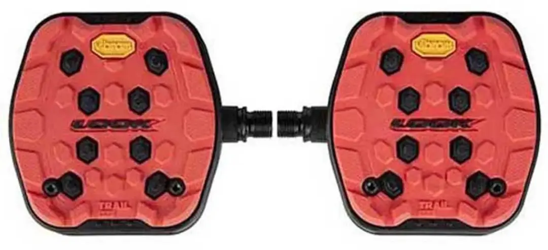 Look Trail Grip Pedalen Rood/Zwart - afbeelding 3 van 4