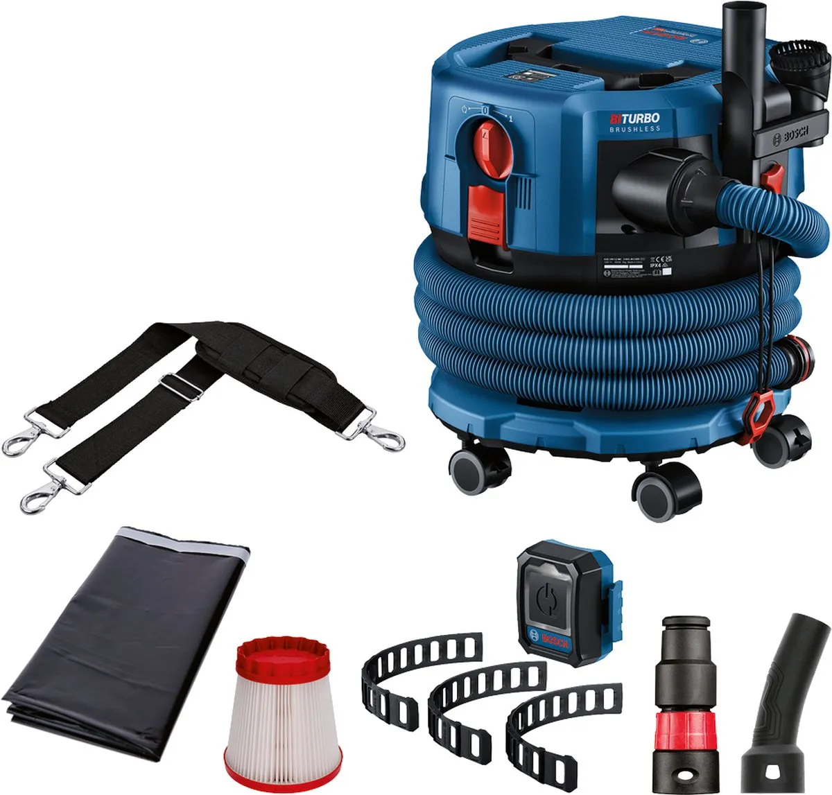 Bosch Professional GAS 18V-12 MC Accu Stofzuiger