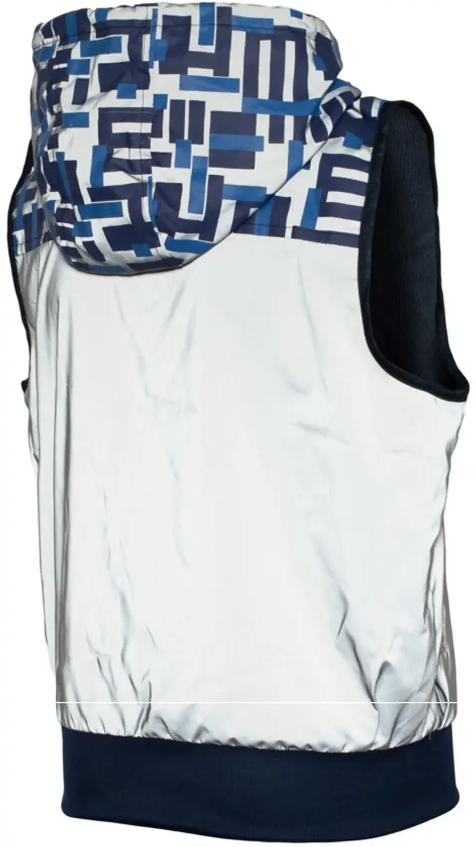 Kinder Hoodie Reflecterend - WOWOW Yoho Blue L - afbeelding 2 van 2