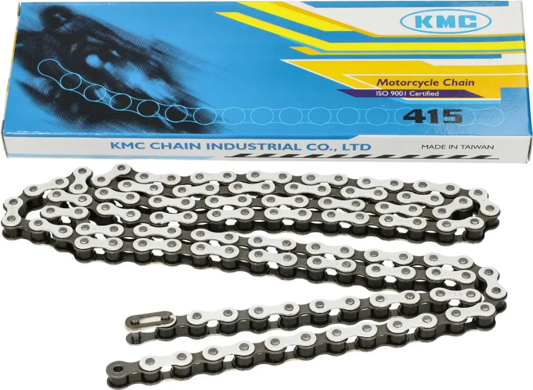 Ketting KMC 415 1/4 lengte 122 schakels wit