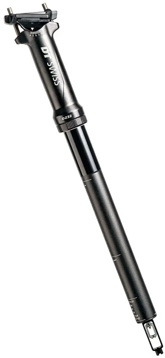 Dt Swiss D 232 L1 Dropper Zadelpen Zwart 340-400 mm / 27.2 mm