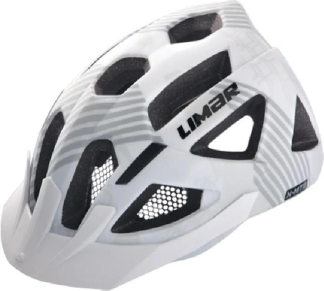 MTB Fietshelm Mat Wit