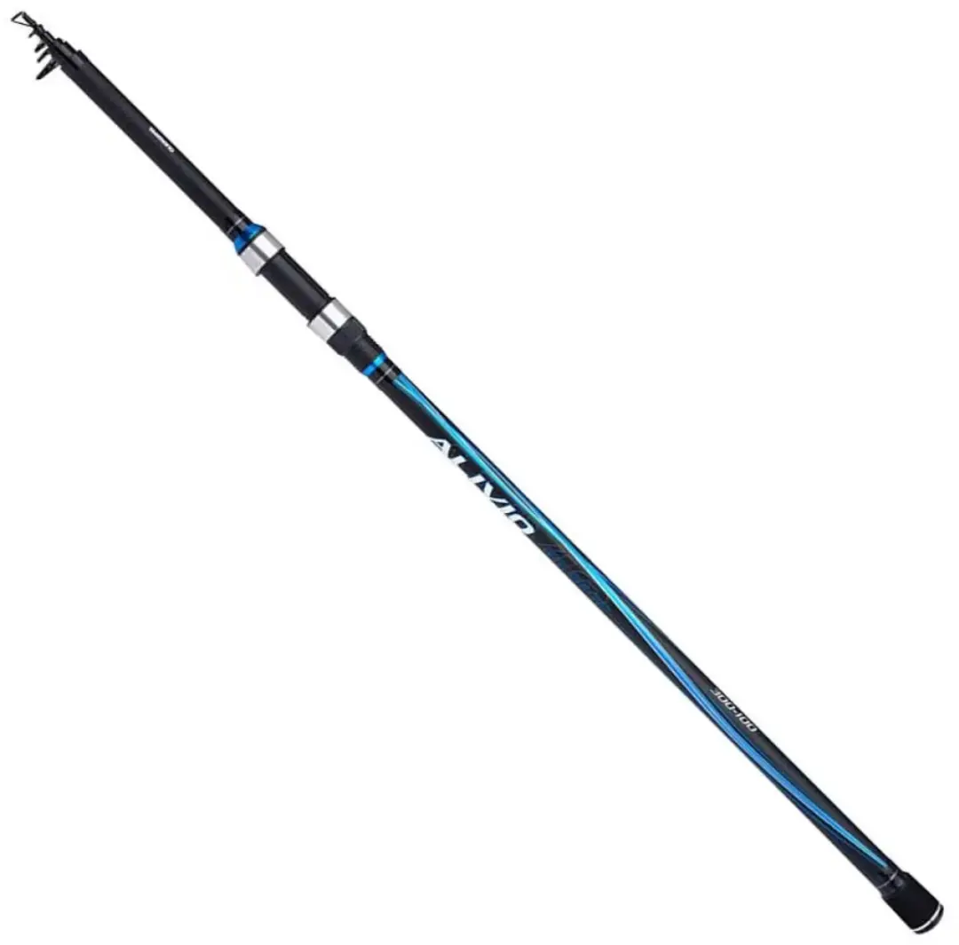 Shimano Alivio HD Tegt Glued Tele Matchvishengel 3.00m 50-100g Zilver - afbeelding 2 van 2