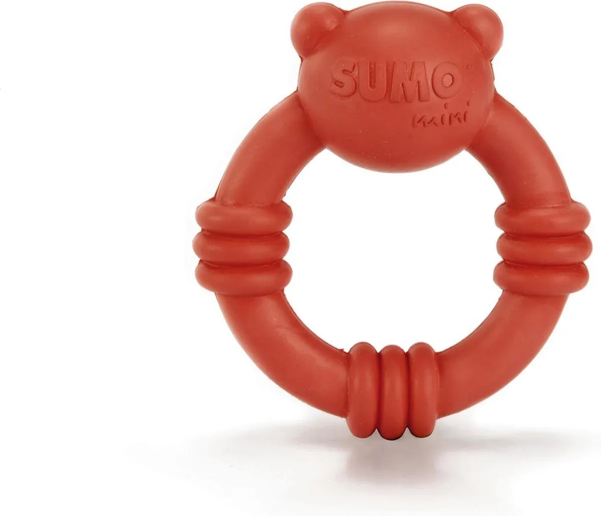 Beeztees Sumo Mini Team Hondenspeelgoed - 9,5x10,5cm - Rood - afbeelding 2 van 2