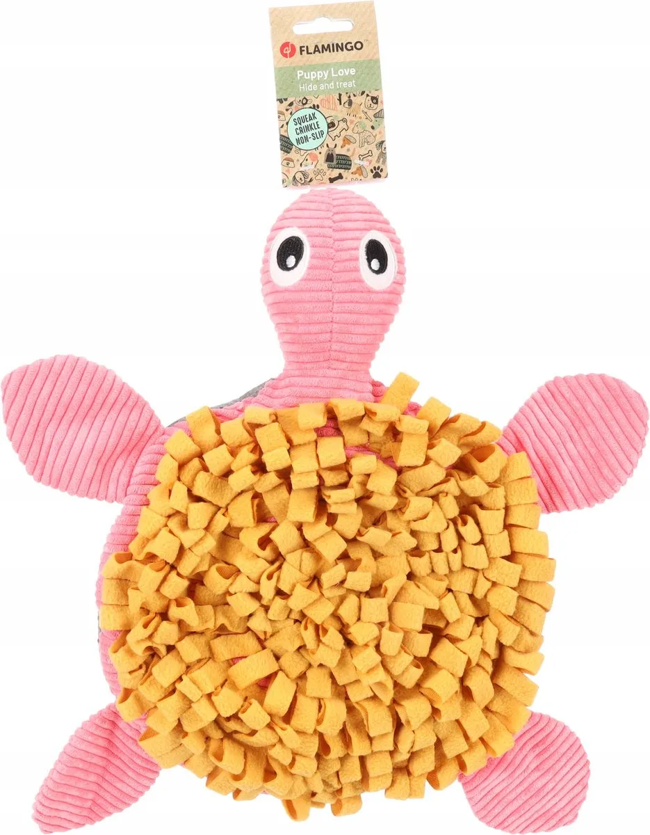 Flamingo Hondensnuifmat Schildpad - Roze - afbeelding 3 van 4