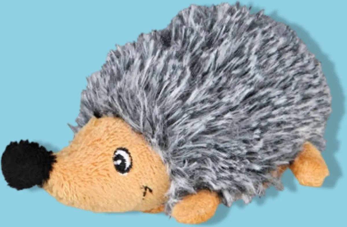 Trixie Pluche Egel Blauw 12cm - afbeelding 2 van 3