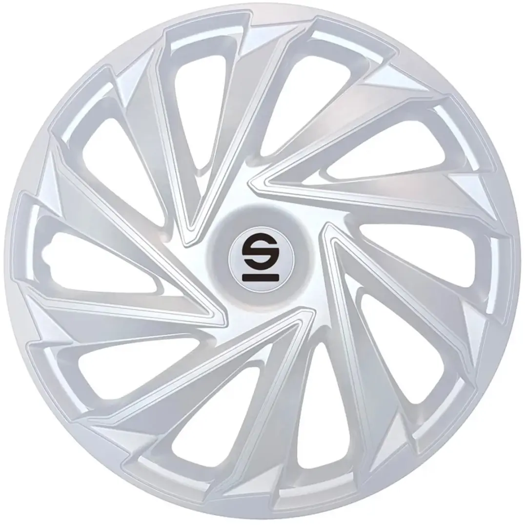 Sparco Wieldoppen Varese 14 inch Zilver - 4 stuks