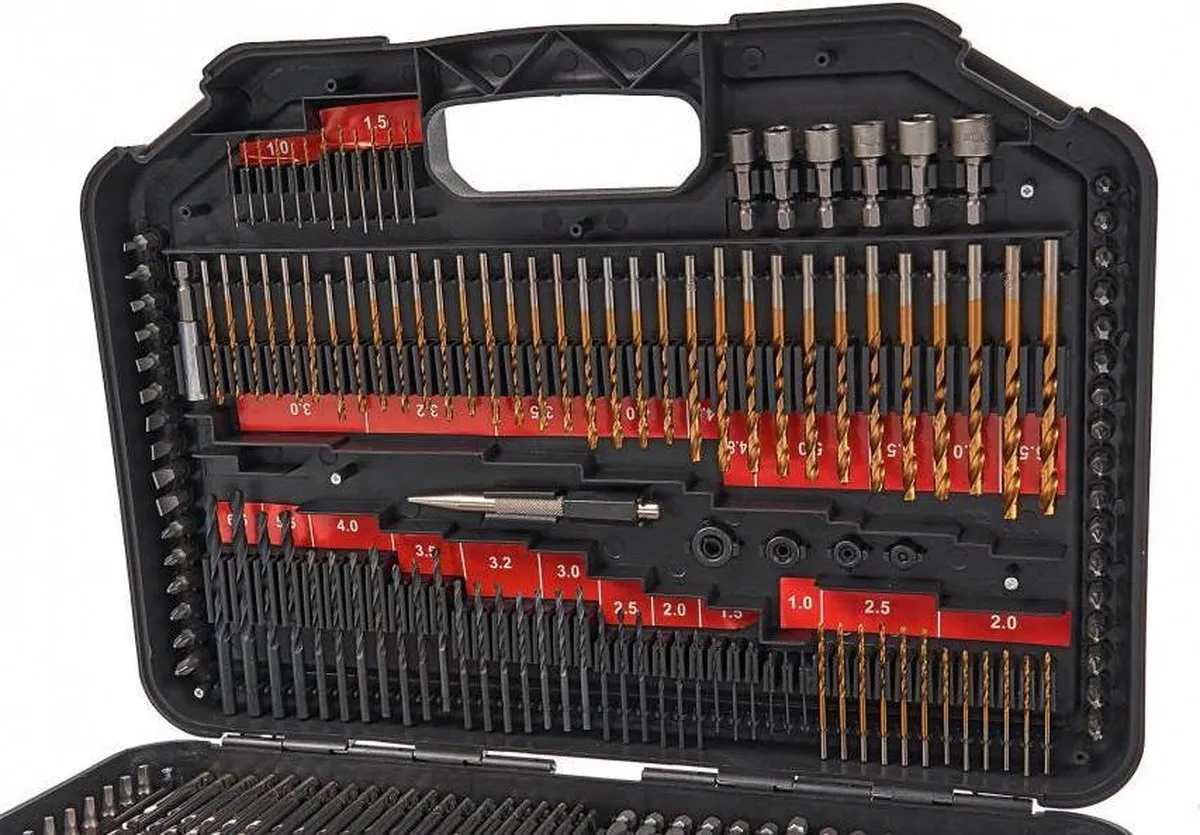 HBM machines Bit- en Borenset 246-delig - Metaal