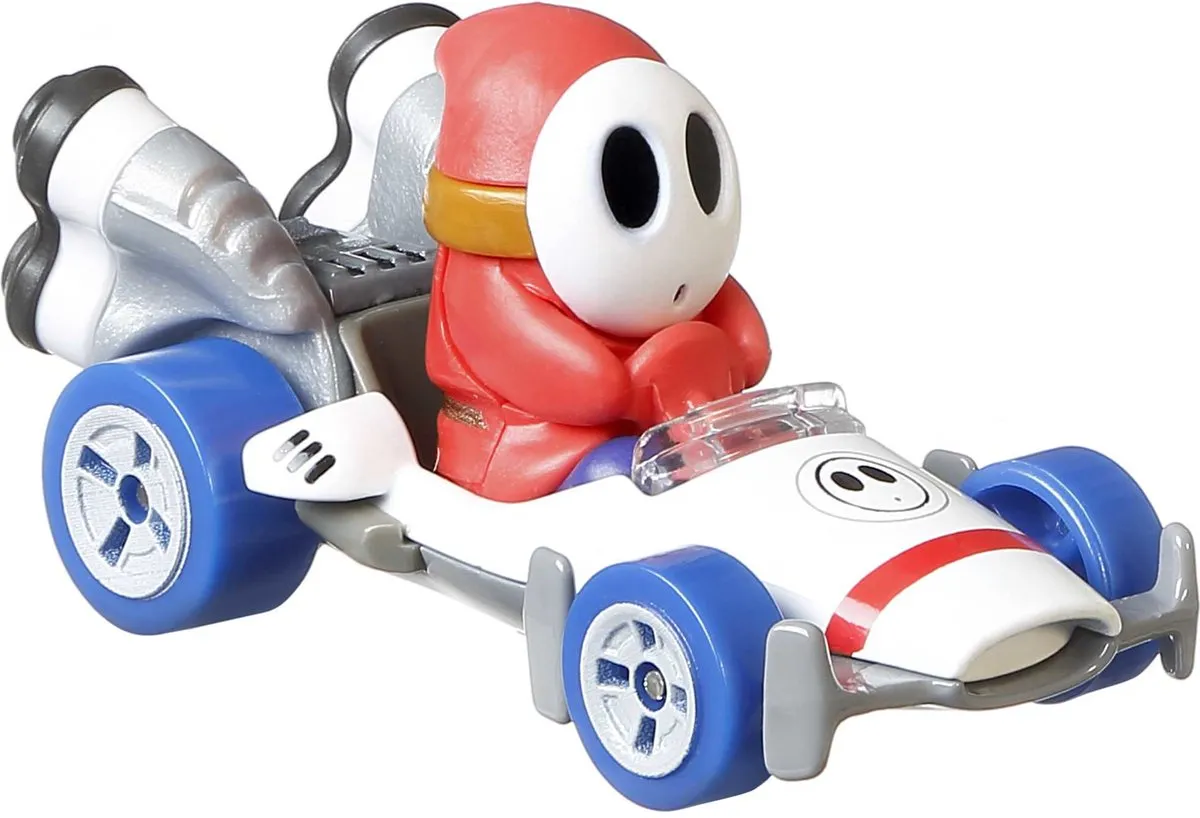 Hot Wheels Mario Kart Shy Guy B-Dasher Kart - Multicolor