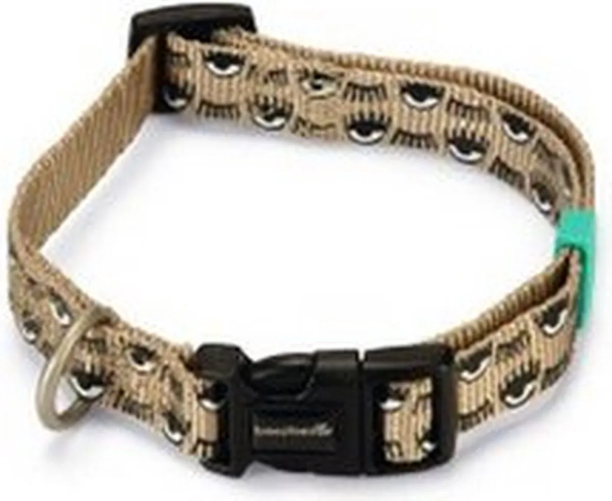 Beeztees Hondenhalsband Eyes Nylon 48-70cm