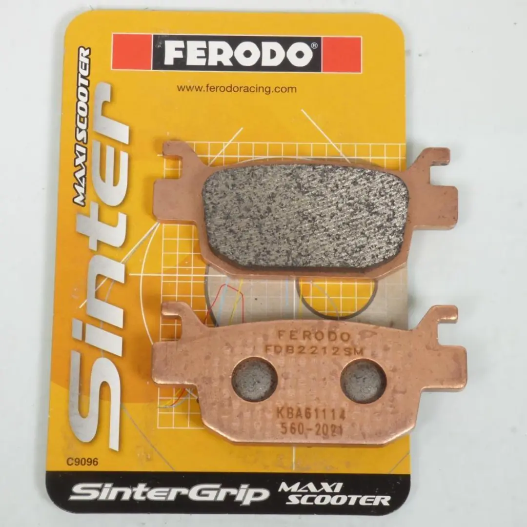 Plaquette de frein Ferodo pour Scooter Honda 125 SH IE 4T LC E5 E5+ 2020 à 2025