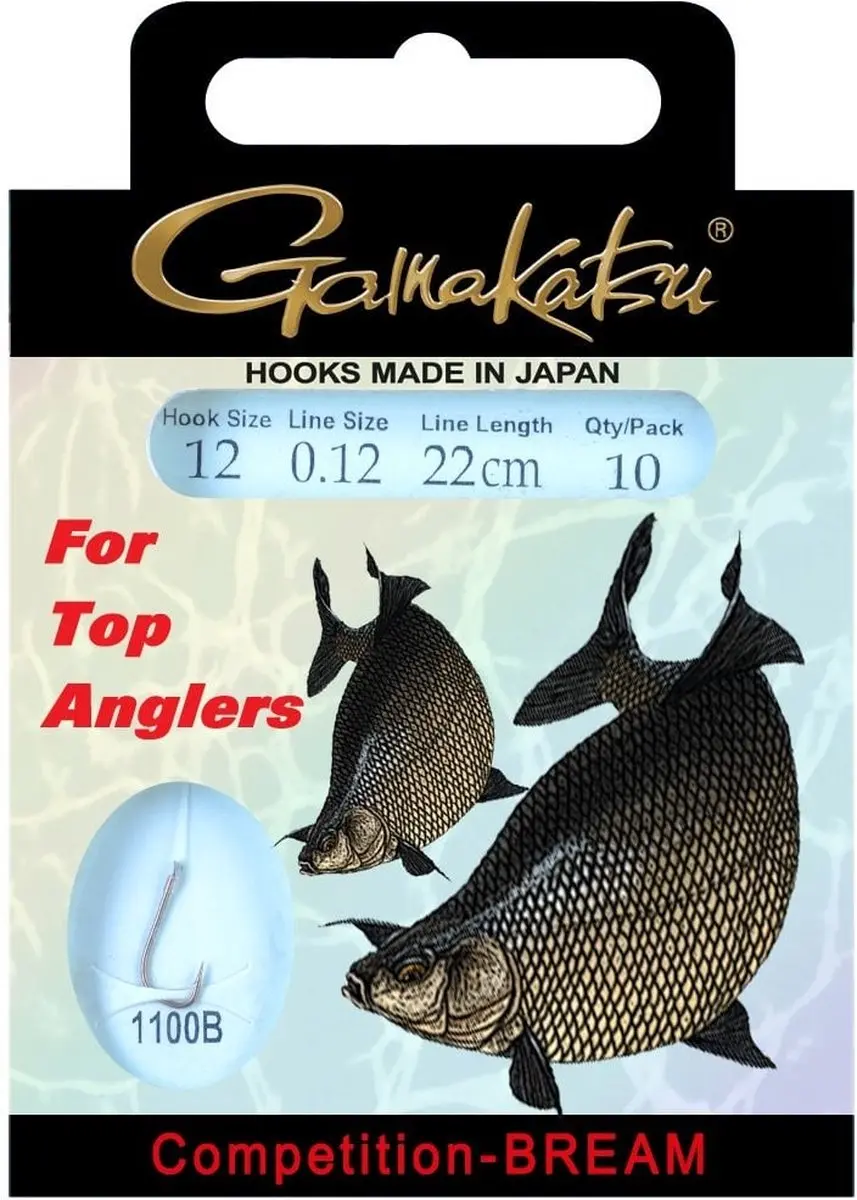 Gamakatsu BKS-1100B Bream Haak 14 - 10 st - afbeelding 4 van 4