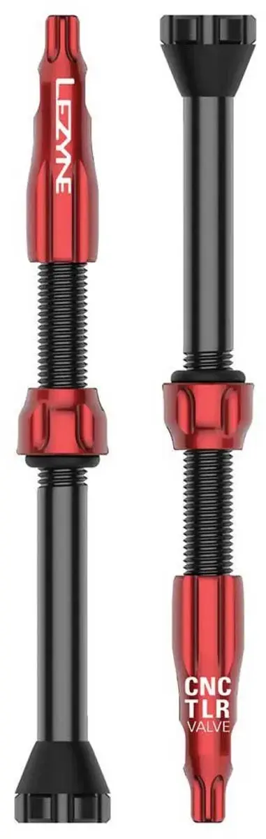 Lezyne TLR Tubeless ventiel 80mm Rood - afbeelding 3 van 3