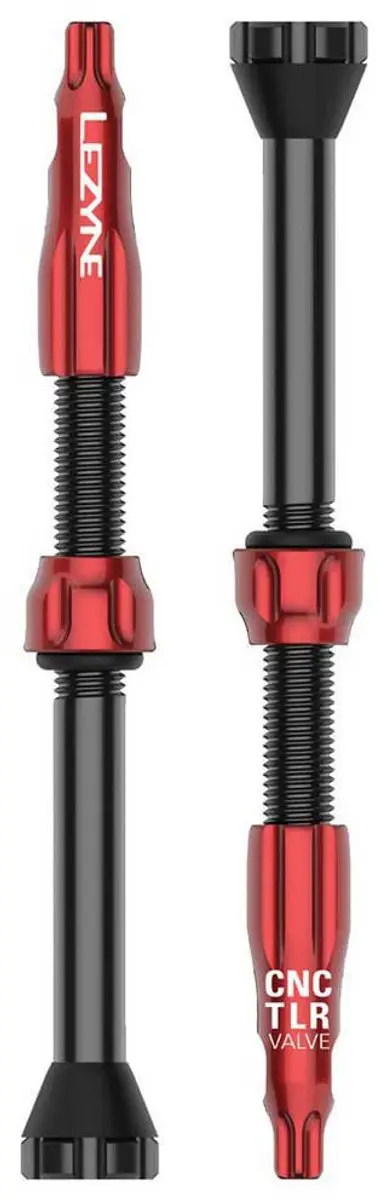 Lezyne TLR Tubeless ventiel 80mm Rood - afbeelding 2 van 3