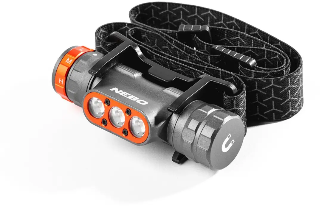 Nebo Transcend 1500 Lumen Hoofdlamp Oplaadbaar