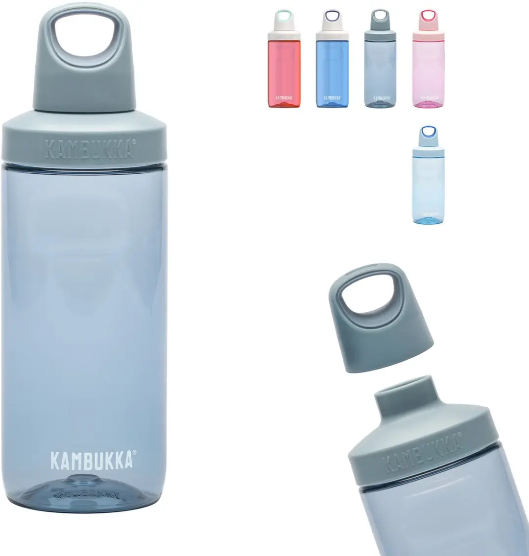 Kambukka Reno Drinkfles 500ml Grijs