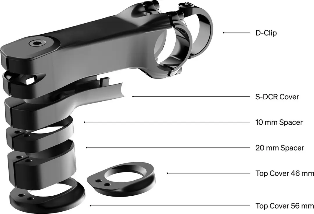 Deda Superbox DCR POB 130mm Stuurpen
