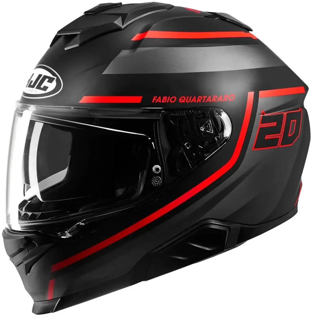 HJC i71 Fabio Quartararo 20 Zwart Rood