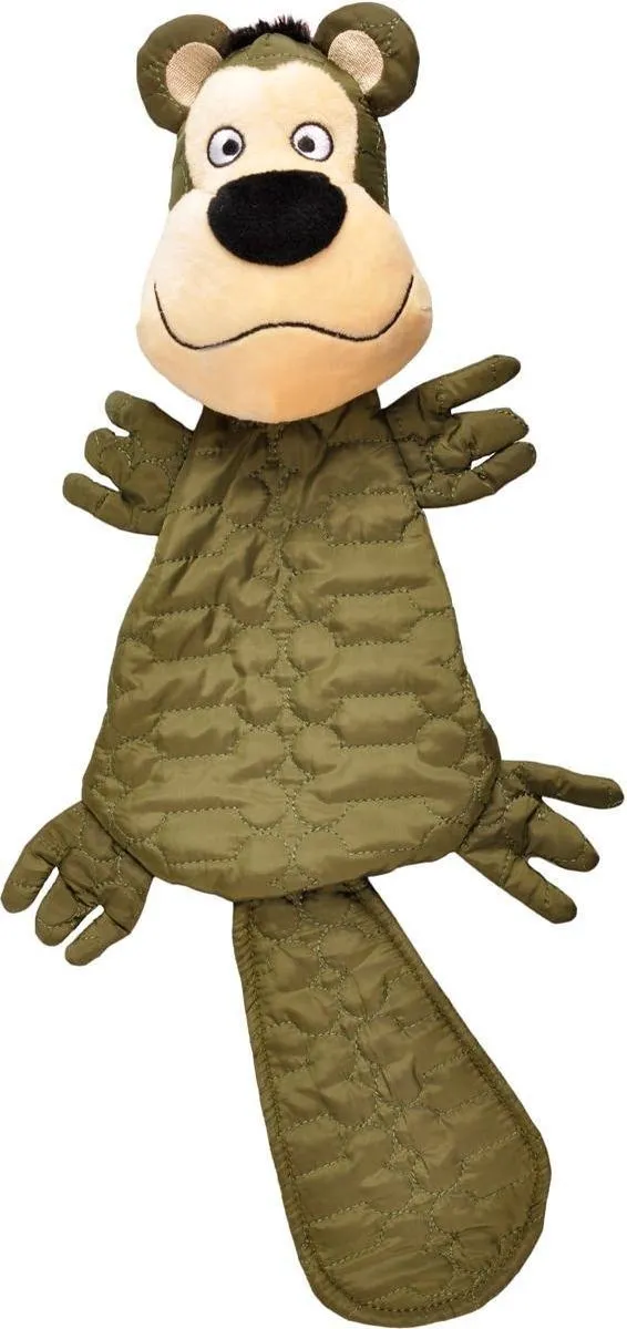 Flamingo Pluche Hondenspeelgoed - Groen 23x9x49cm - afbeelding 2 van 3
