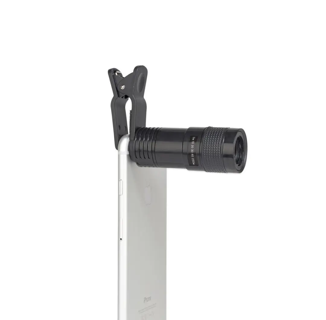 Kikkerland US178 Telefoon telescoop - Zwart - afbeelding 4 van 6
