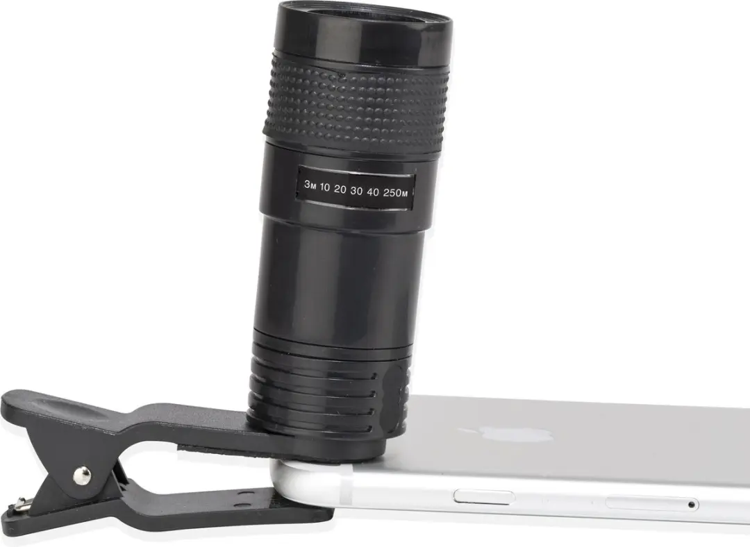 Kikkerland US178 Telefoon telescoop - Zwart - afbeelding 3 van 6