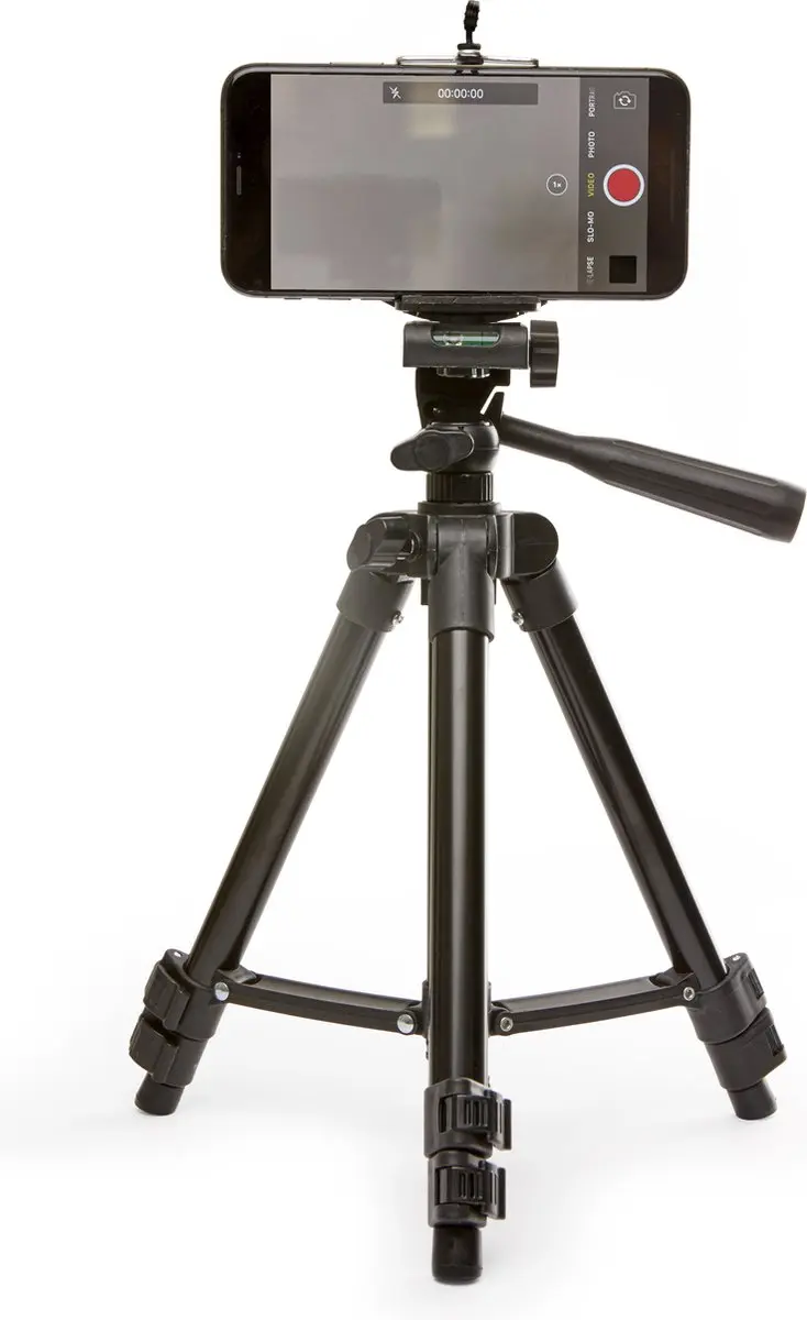 Kikkerland US207 Smartphone Statief - Uitschuifbaar - Zwart - afbeelding 5 van 6