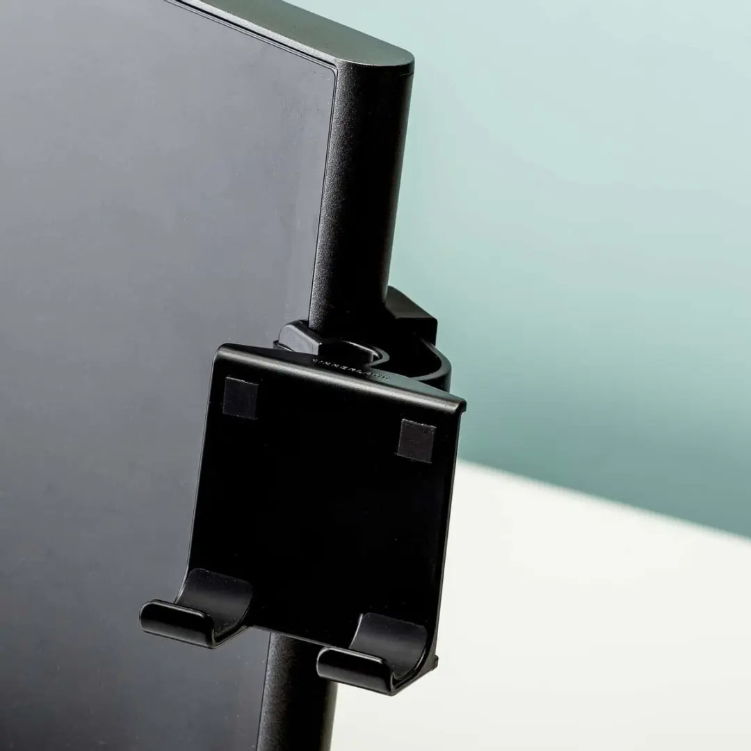 Kikkerland Monitor Smartphonehouder US214 - Zwart - afbeelding 6 van 6