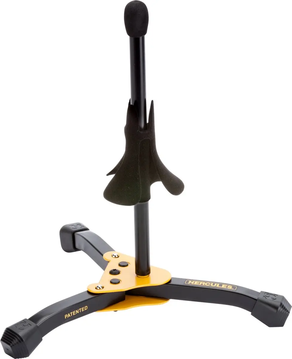 HERCULES HCDS-510BB Trompetstandaard, cornetstandaard, opvouwbaar, tas