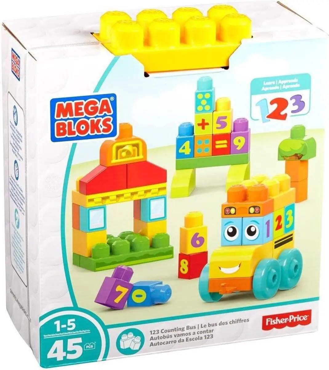 Mega Bloks 123 Bus 45-delig