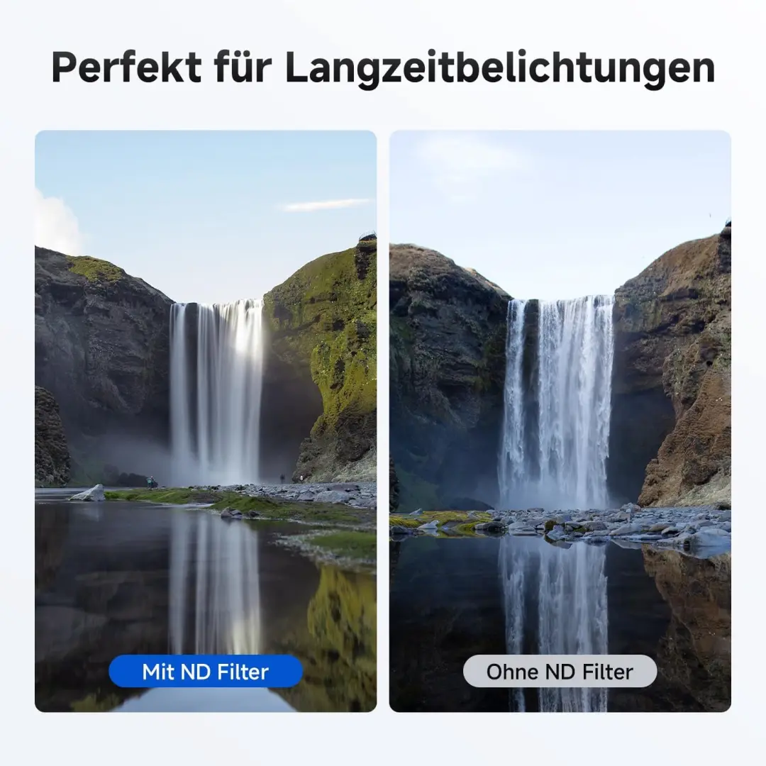 Rollei F:X Pro ND Filter Set 62mm - ND8, ND64, ND1000 - afbeelding 5 van 6