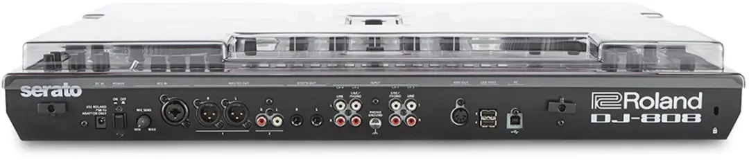 Decksaver Roland DJ-808 Cover - Transparant - afbeelding 2 van 3