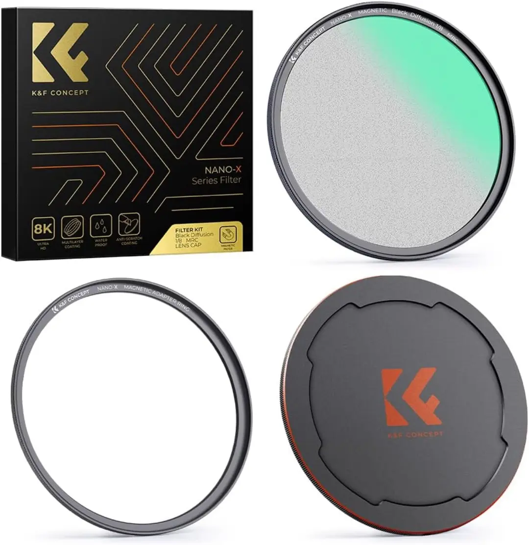 K&F Concept Nano X 1/8 Black-Mist Filter 55mm