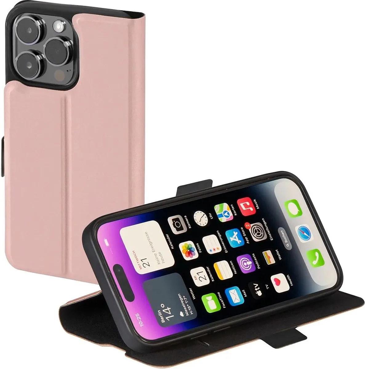 Hama Booklet Single 2.0 Cover iPhone 14 Pro - Roze