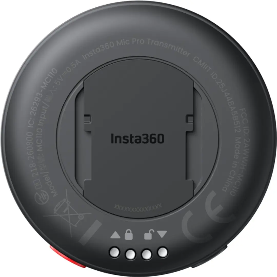 Insta360 Mic Pro Transmitter Graphite Black - afbeelding 5 van 6