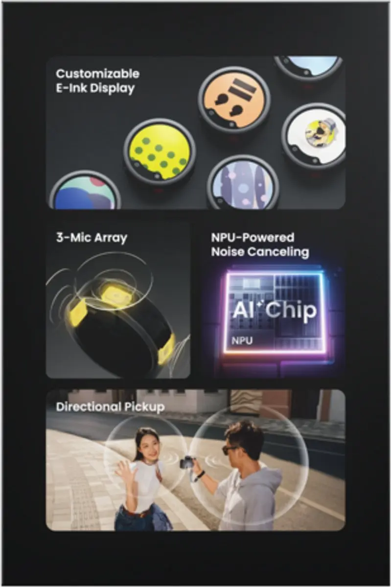 Insta360 Mic Pro Transmitter Graphite Black - afbeelding 3 van 6