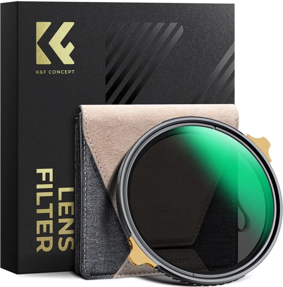 K&F CONCEPT Variabel ND Filter 77mm ND2-32 (1-5 Stops) Nano XPRO
