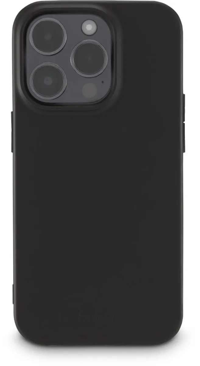 Hama MagCase Finest Feel Cover iPhone 15 Pro - Zwart