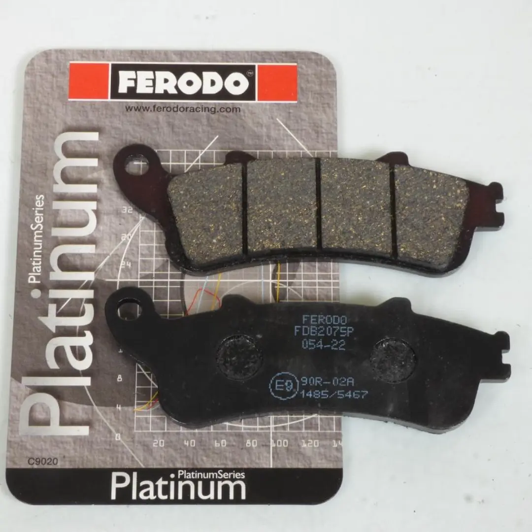 Plaquette de frein Ferodo pour Scooter Honda 250 Foresight 2000 à 2005 MF05A /