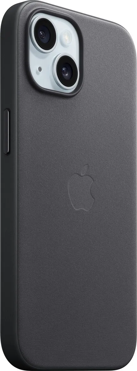 Apple FineWoven Hoesje iPhone 15 - Zwart - MT393ZM/A