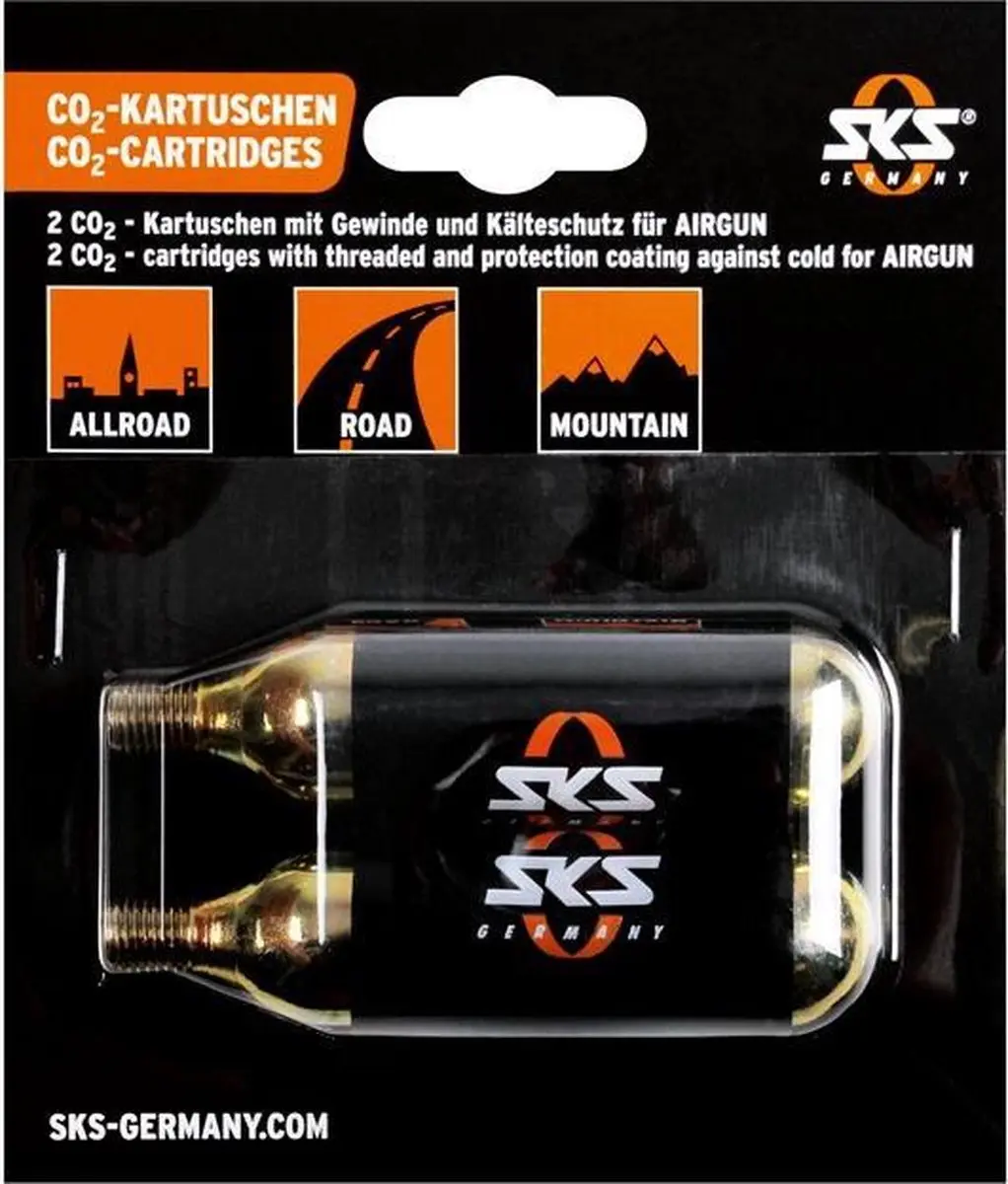 SKS CO2 luchtpatroon 16g - afbeelding 3 van 6