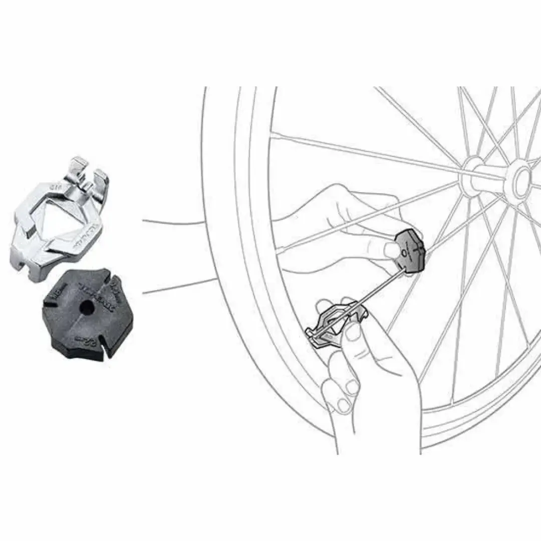 Topeak DuoSpoke Spaaksleutel M7/M9 - TO6165 - afbeelding 2 van 4