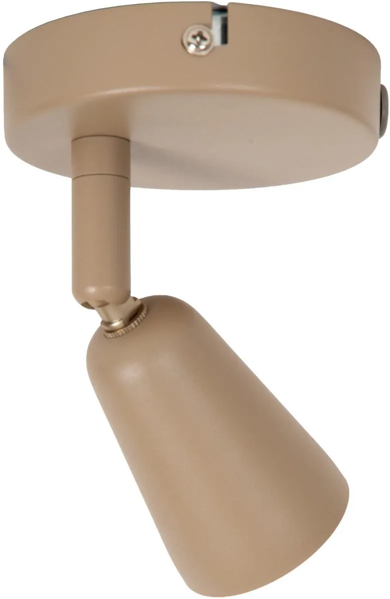 Lucide Tiana Wandspot GU10 - Taupe