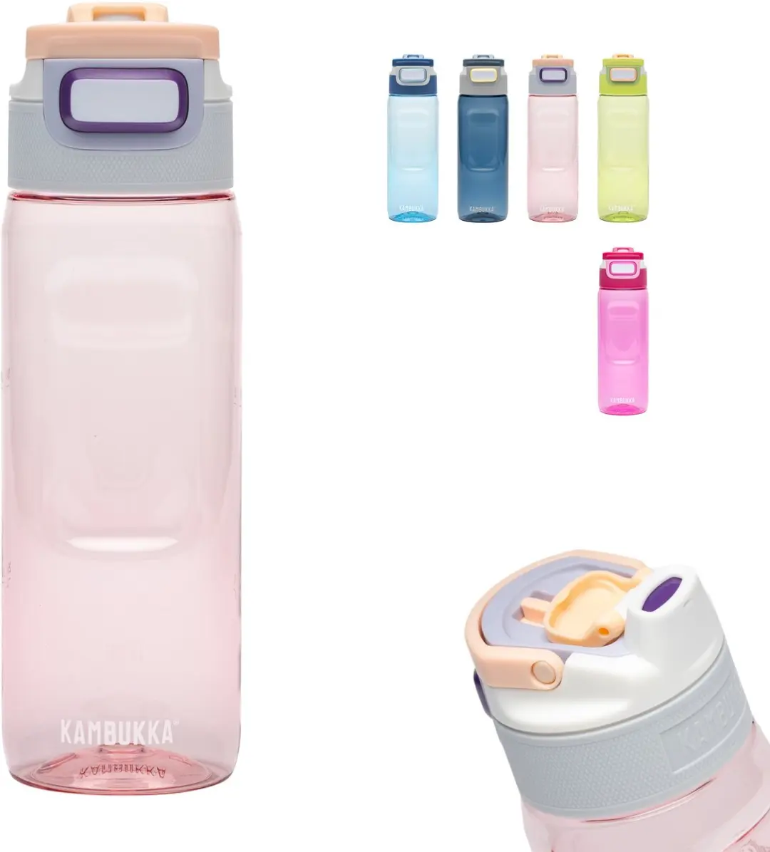 Kambukka Elton drinkfles 750ml Rainbow Pastels