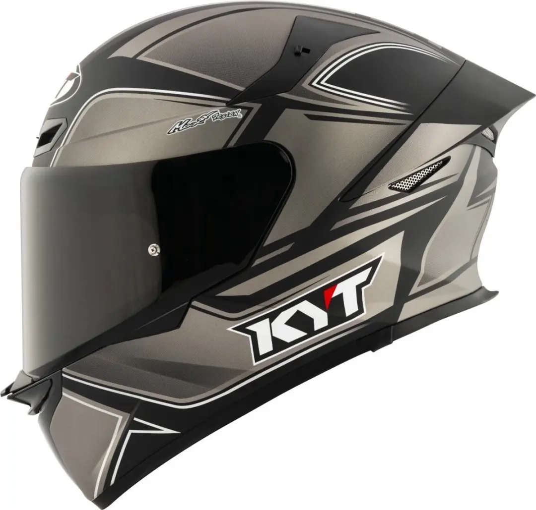 KYT TT-Revo Tourist Mat grijs integraalhelm - afbeelding 2 van 6