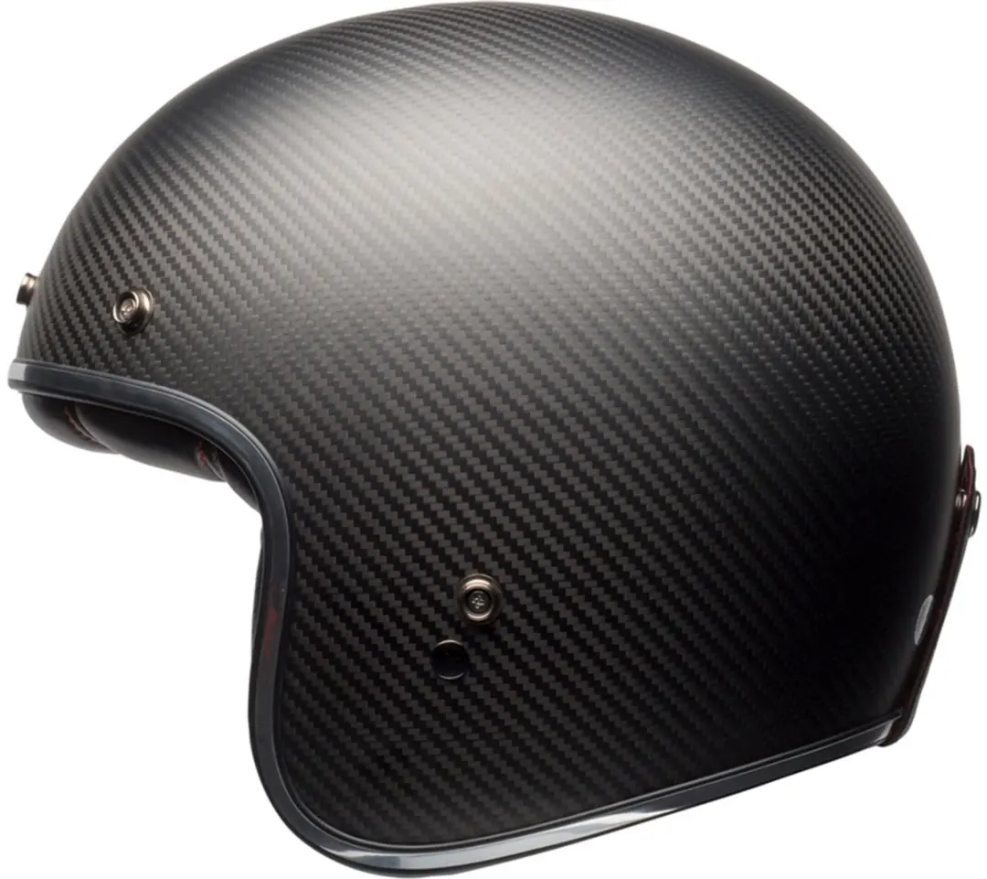 Bell Custom 500 Carbon Jethelm - Mat Zwart - afbeelding 5 van 6