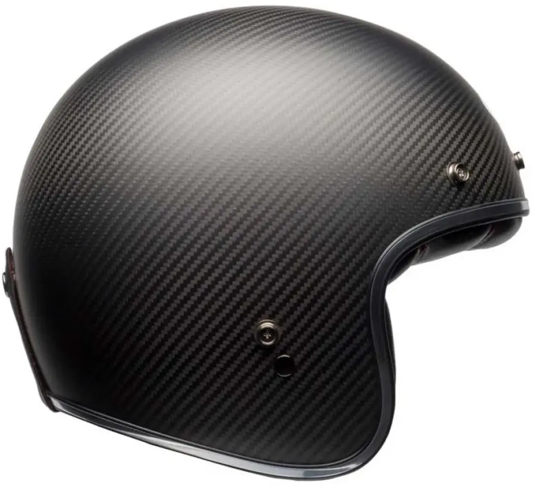 Bell Custom 500 Carbon Jethelm - Mat Zwart - afbeelding 3 van 6